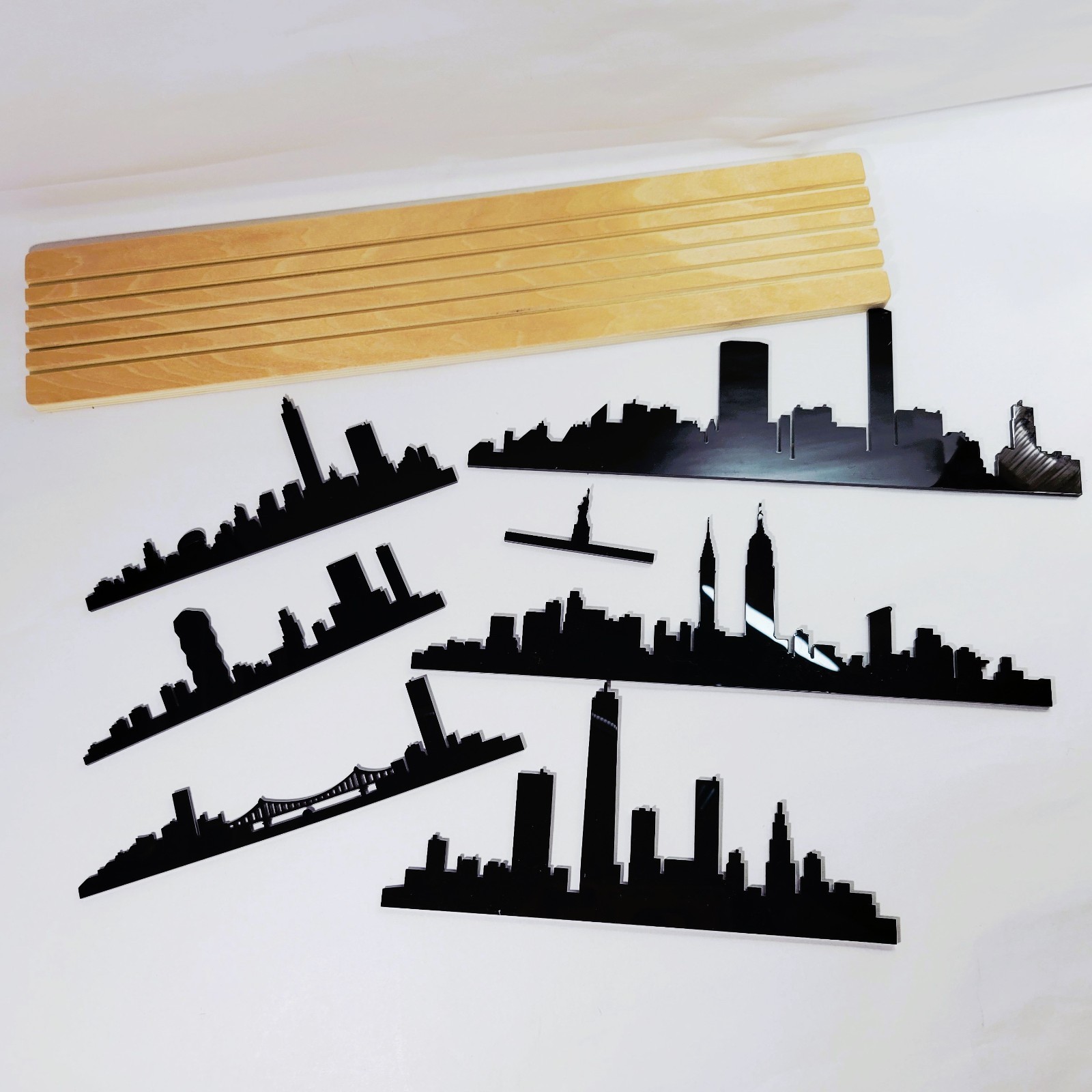 Shapes of New York 3D Skyline Diorama by BeaMalevich Spain