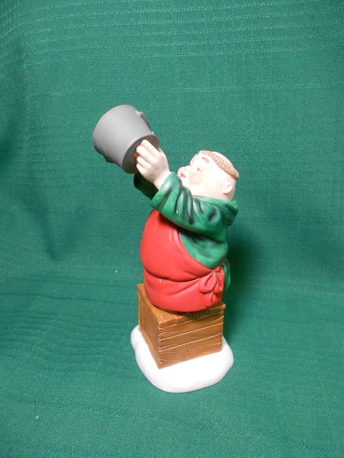 Dept 56 Marry Makers Monk Porter the Presser at His Press & Fredrick the Filler