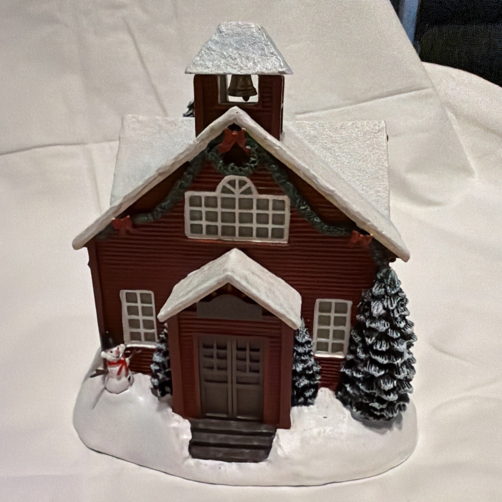 Hawthorne Village – ￼Thomas Kinkade – Village School | Christmas Village 🎄