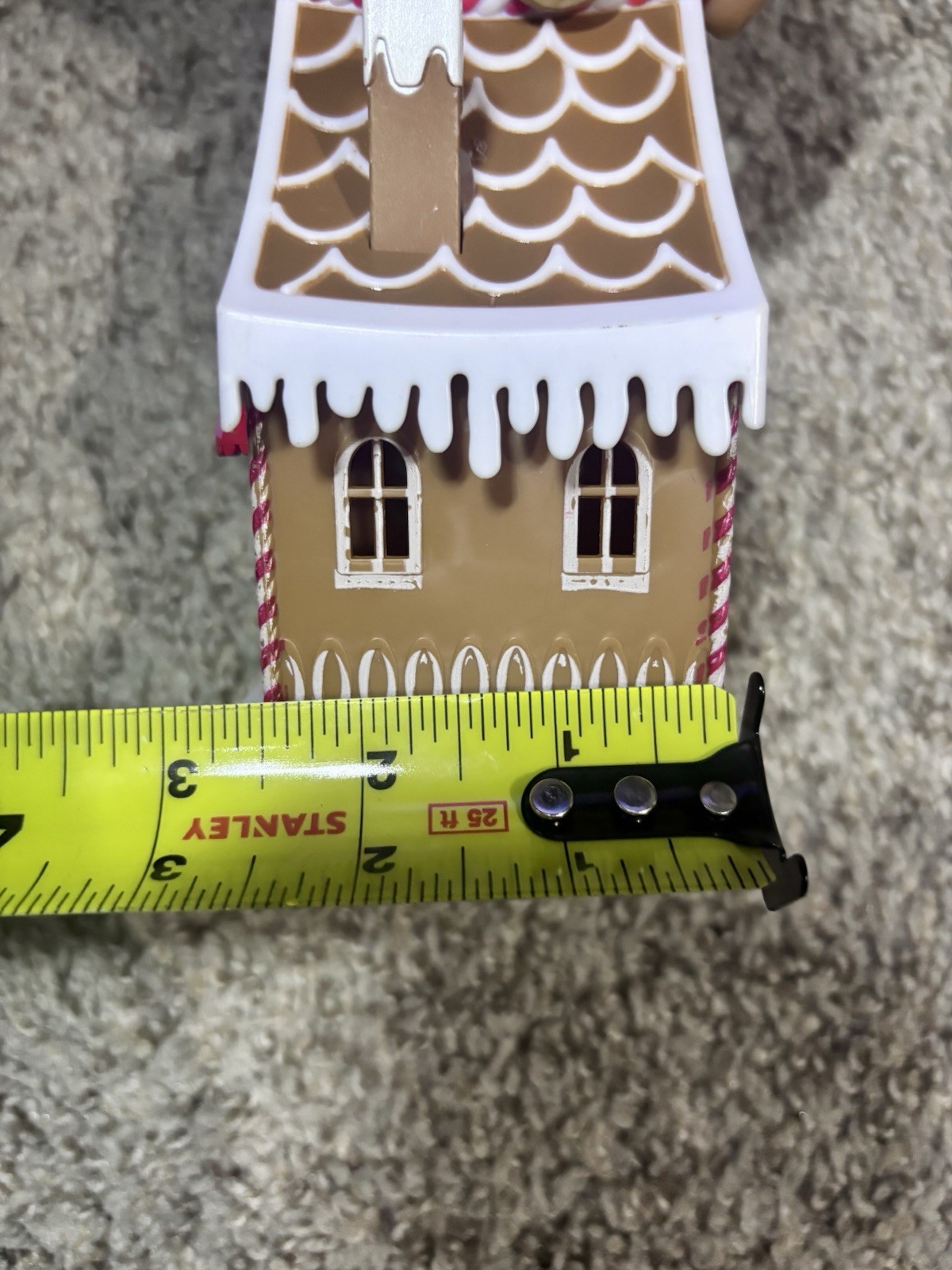 Lighted Cobblestone Bakery Christmas Village House Multicolor Plastic 5in