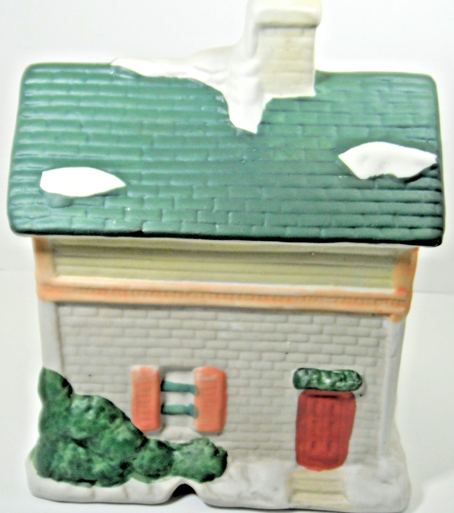 Our Town Collection THEATER Illuminated CHristmas Building In Box With Light