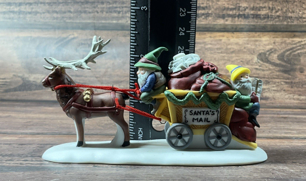 Dept 56 Heritage LETTERS FOR SANTA #5604-9 North Pole Series Retired 1994