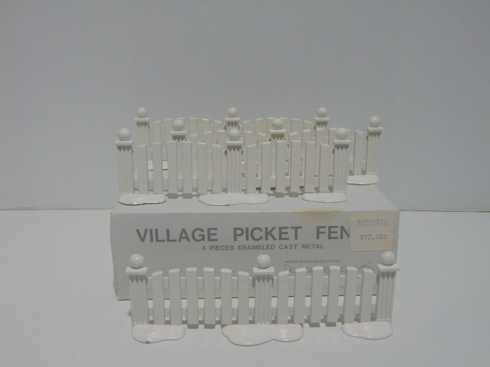 Department 56 Heritage Village Accessory Village Picket Fence #5101-2 With Box