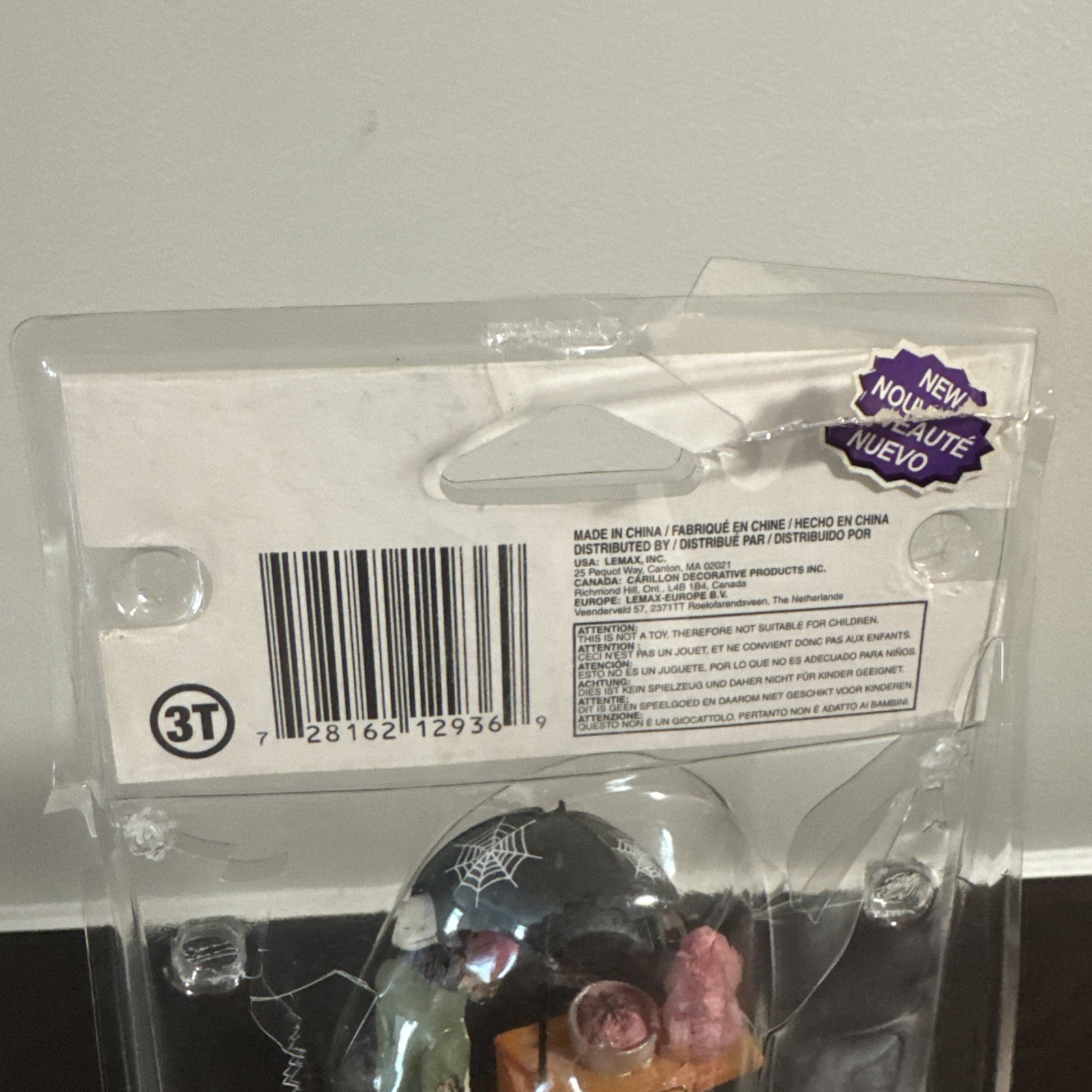 CREEPY COTTON CANDY Wolfman LEMAX SPOOKY TOWN Circus Halloween Werewolf 182829