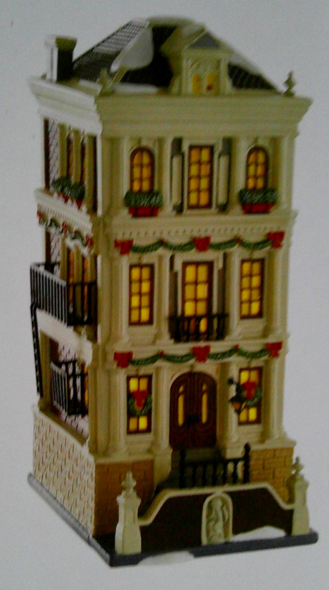 DEPT 56 “Christmas in the City” – HOLIDAY BROWNSTONE – #4050913 – NEW & RARE!