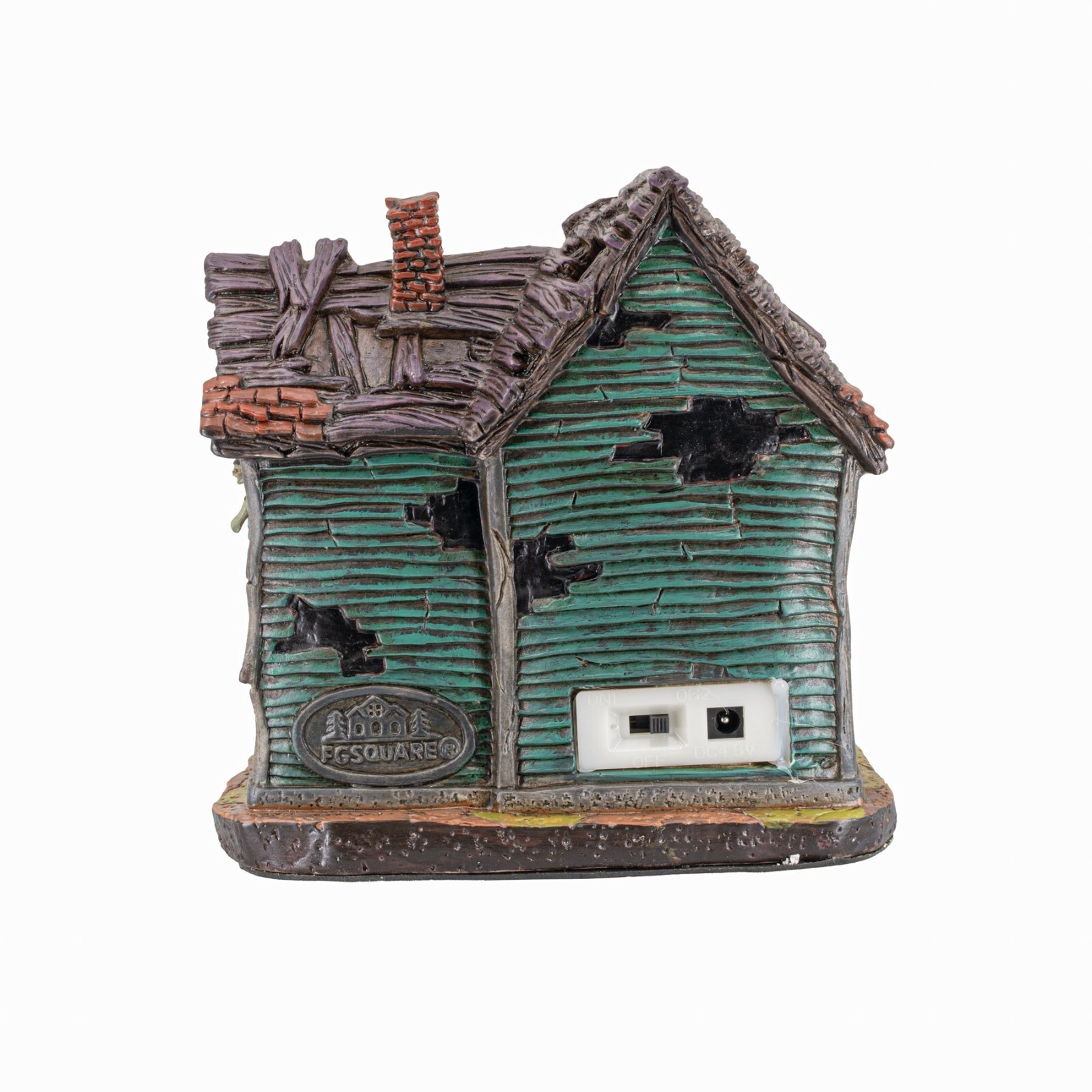 FG Square – Flesh Eater’s Refuge Zombie Theme Halloween Village 7″ x 5″ x 7″