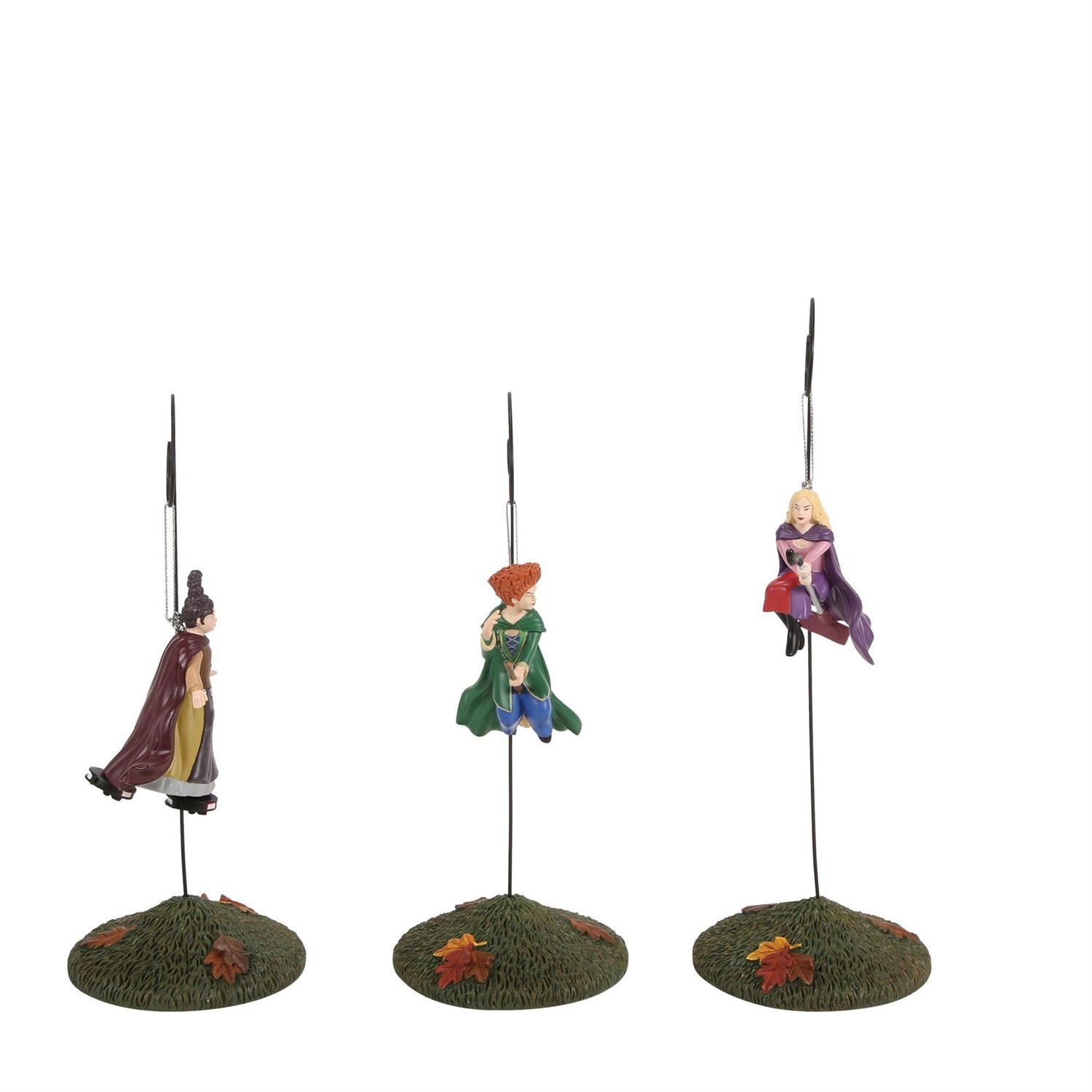 Dept 56 ON MODERN BROOMS SET OF 3 Disney Hocus Pocus 6018471 BRAND NEW 2026