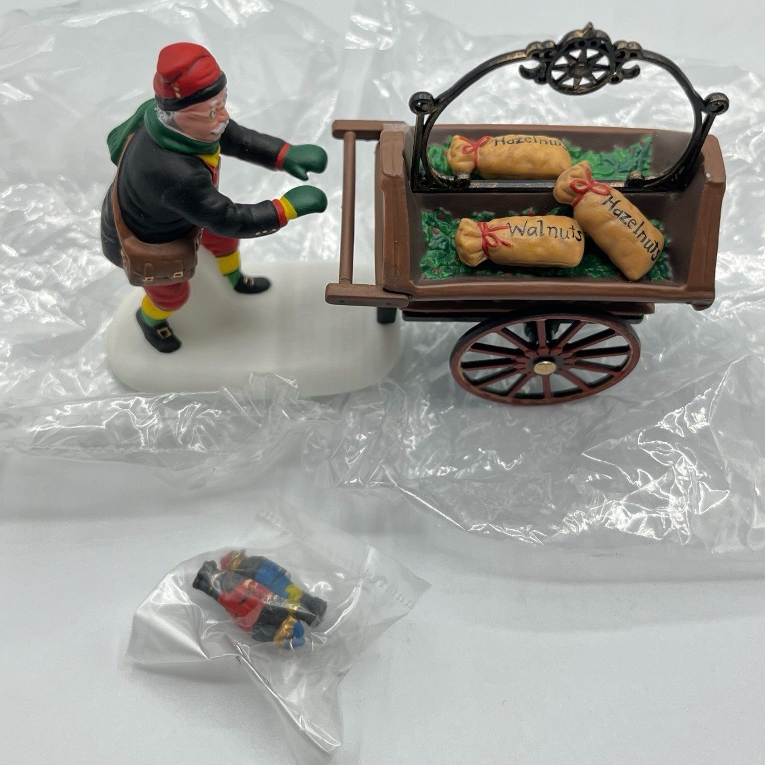 RETIRED Dept 56 Heritage Village Accessory Nutcracker Vendor & Cart 56183 In Box