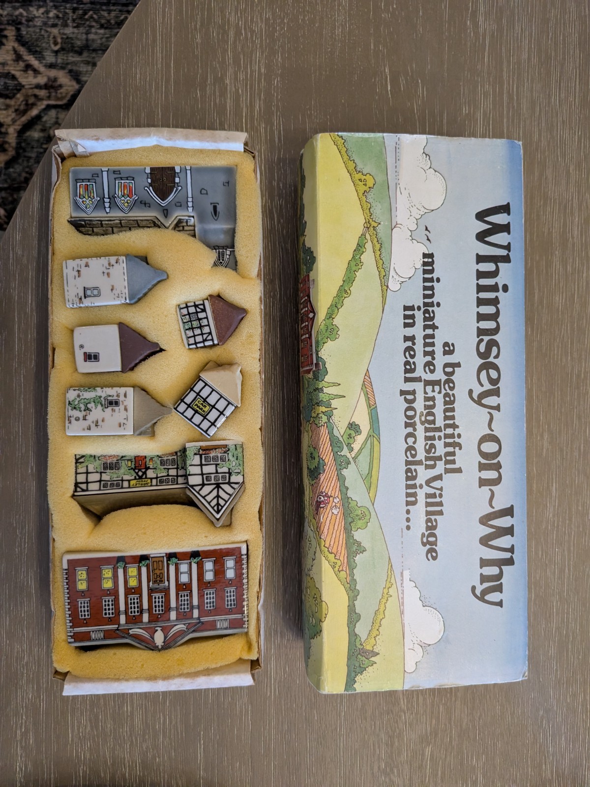 Wade Of England Whimsey-on-Why English Village Miniatures Porcelain Set 1