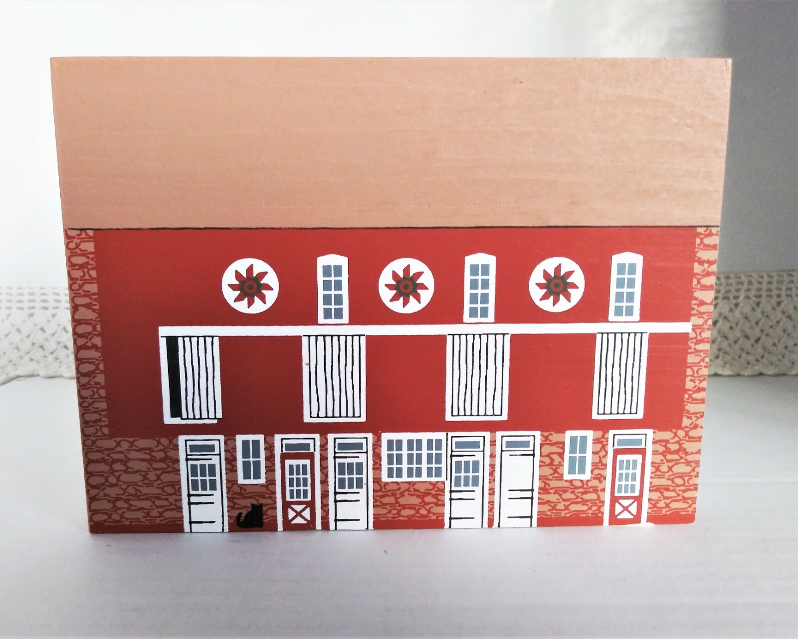 The Cat’s Meow ~ “Pennsylvania Bank Barn” ~ 1992 ~ American Barn Series ~ Wooden