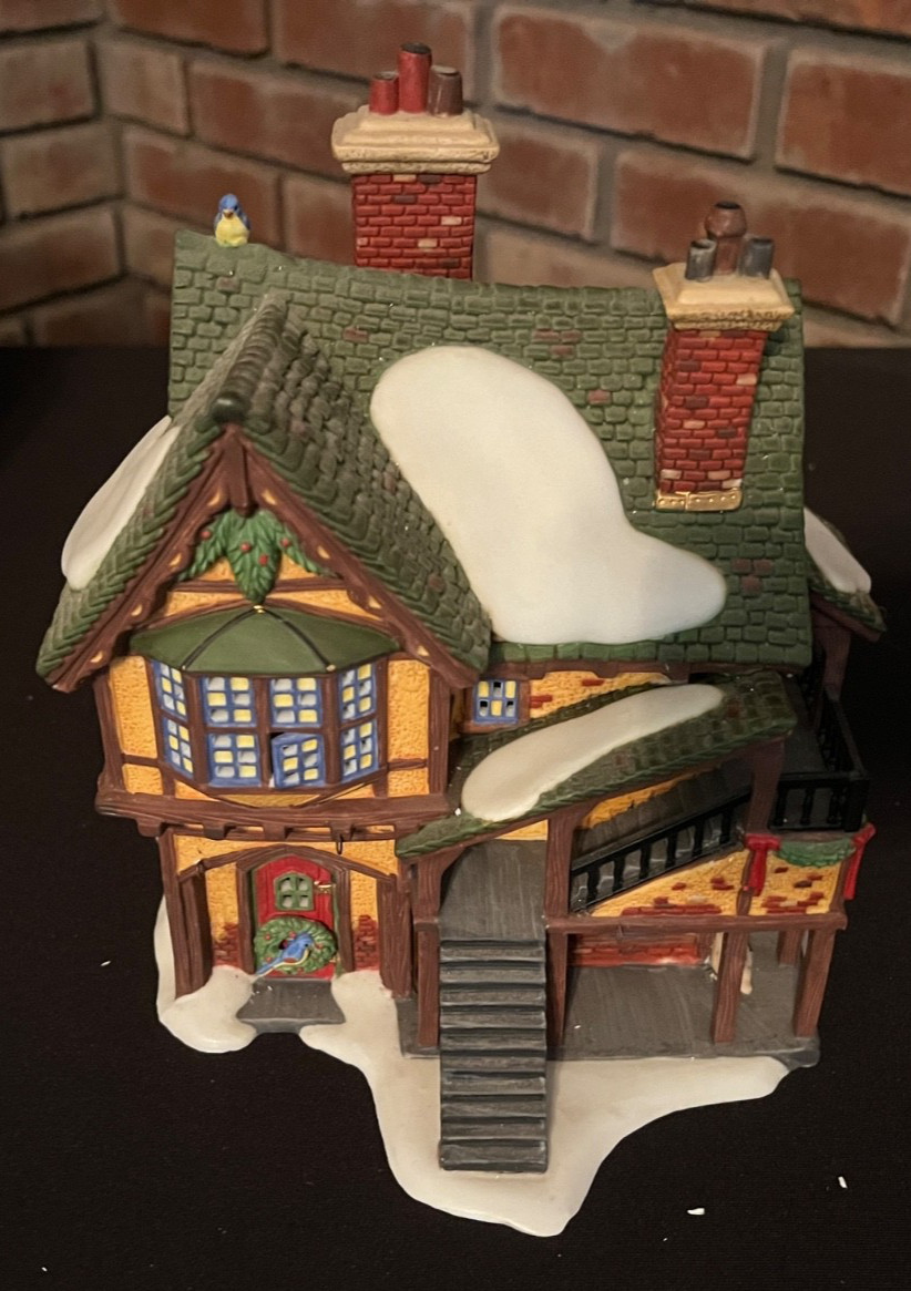 Department 56 “Wingham Lane Parrot Seller” Dicken’s Village In Box #58449