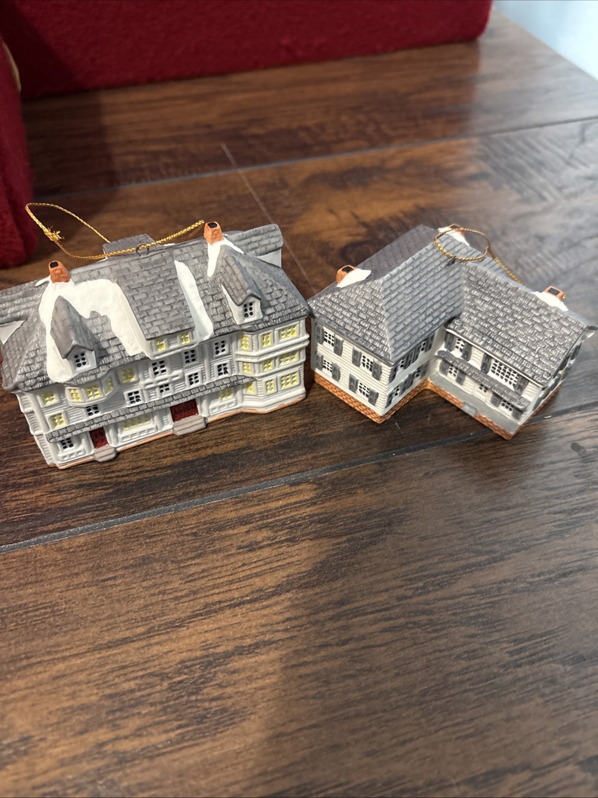 Hawthorne Porchlight “Rockwell’s Christmas On Main Street” Complete Set Of 8