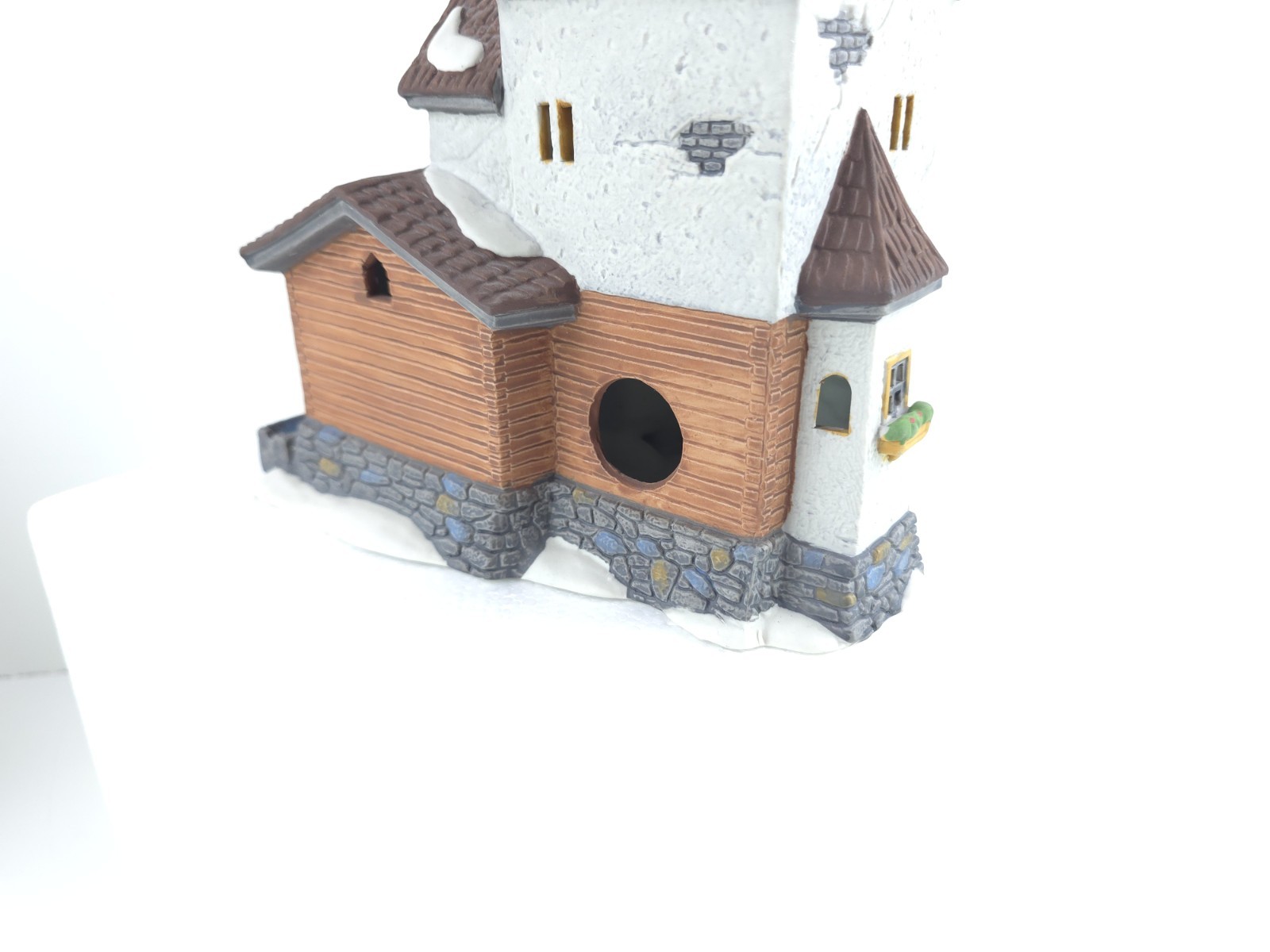 Dept 56 Alpine Village Stoder Grist Mill #5953-6 Handpainted Porcelain