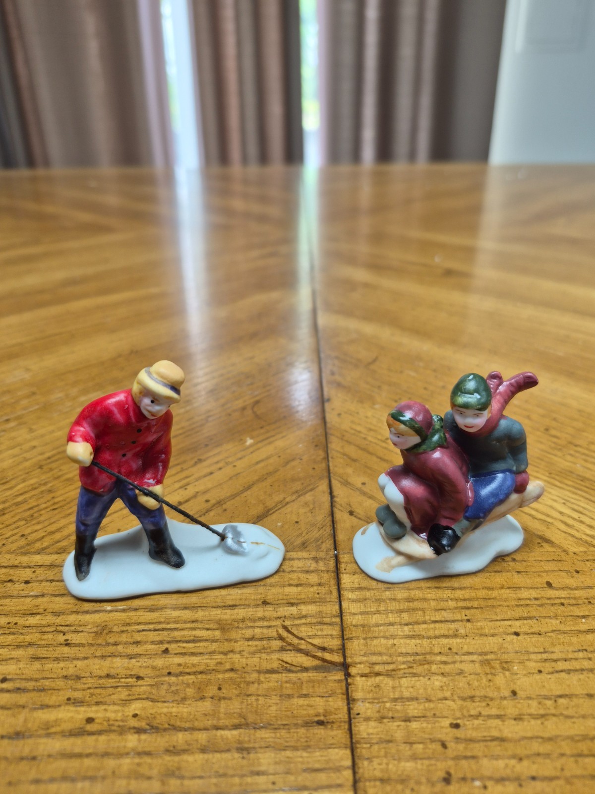 Set of 7 Porcelain Townspeople Exclusive for Lemax