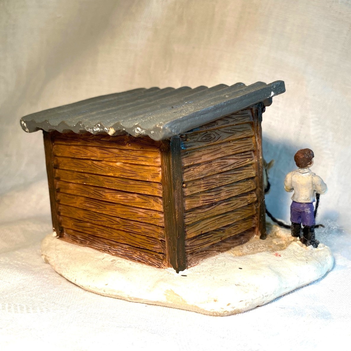 Horse Stable Shed Holiday Inspirations 2009 Christmas House Accesory Joann Store