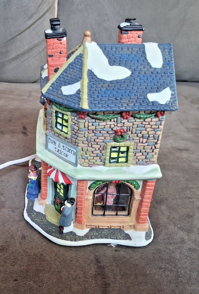 Santa’s Workbench Collection 2000 Turn & Stitch Tailor Shop Interior View
