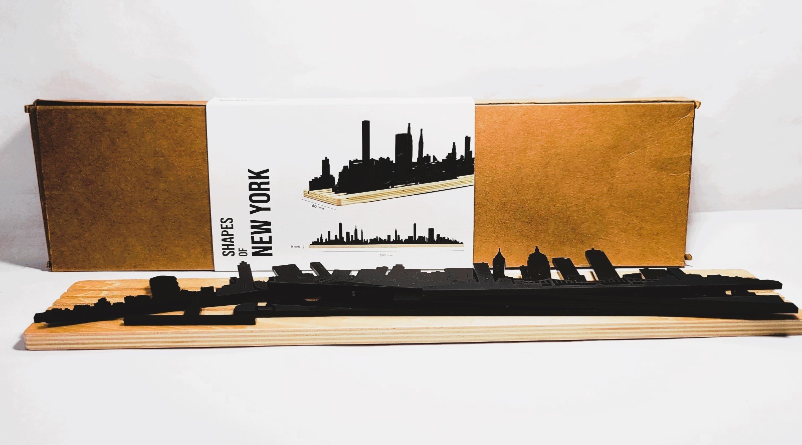 Shapes of New York 3D Skyline Diorama by BeaMalevich Spain