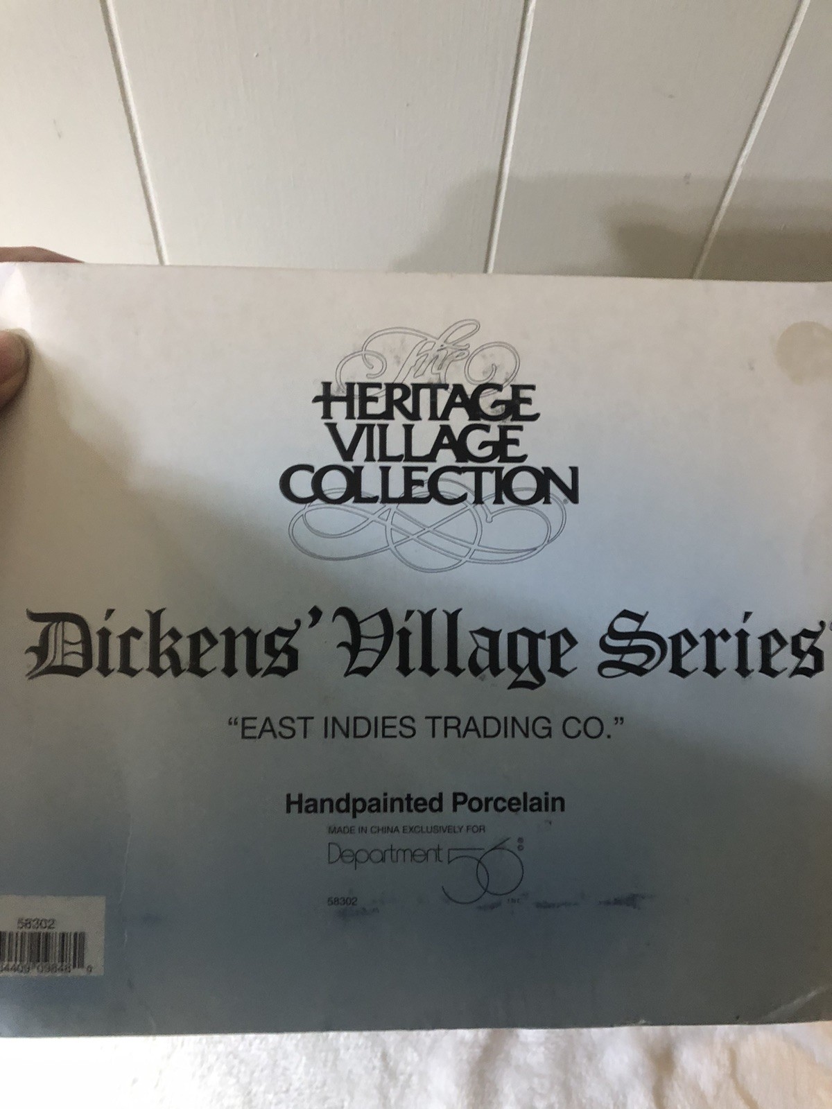 Vtg 1997 Dept. 56 Dickens’s Village Series EAST INDIES TRADING CO. #58302 Boxed