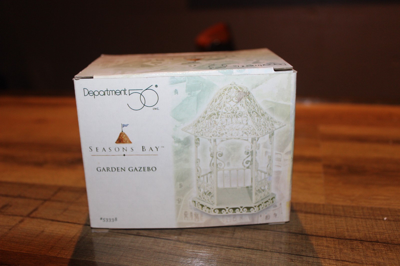 Dept 56 Seasons Bay Garden Gazebo 53338 ORIGINAL BOX