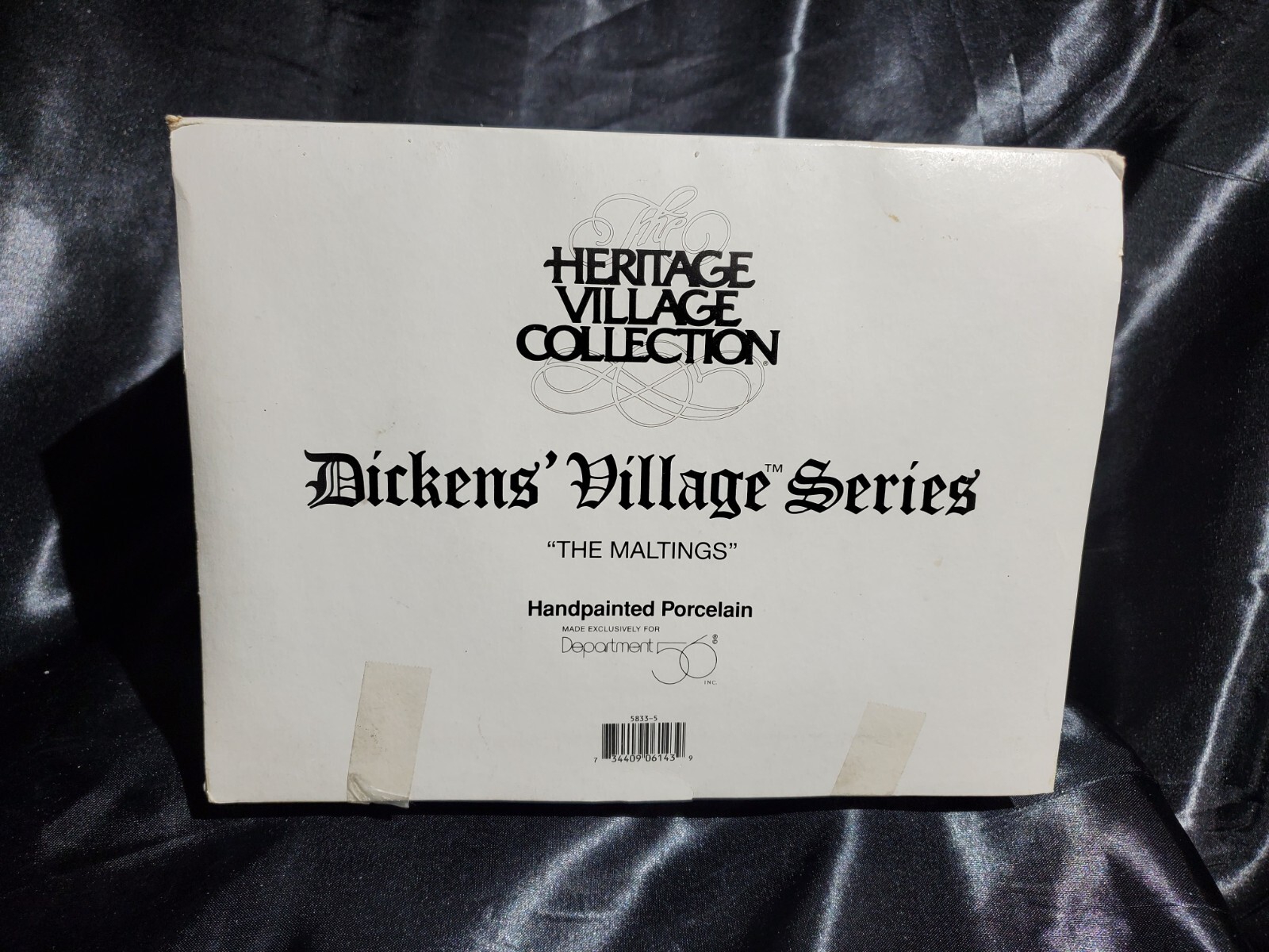 Dept 56 “THE MALTINGS” 5833-5 DICKENS HERITAGE VILLAGE RETIRED w/Box Item #123