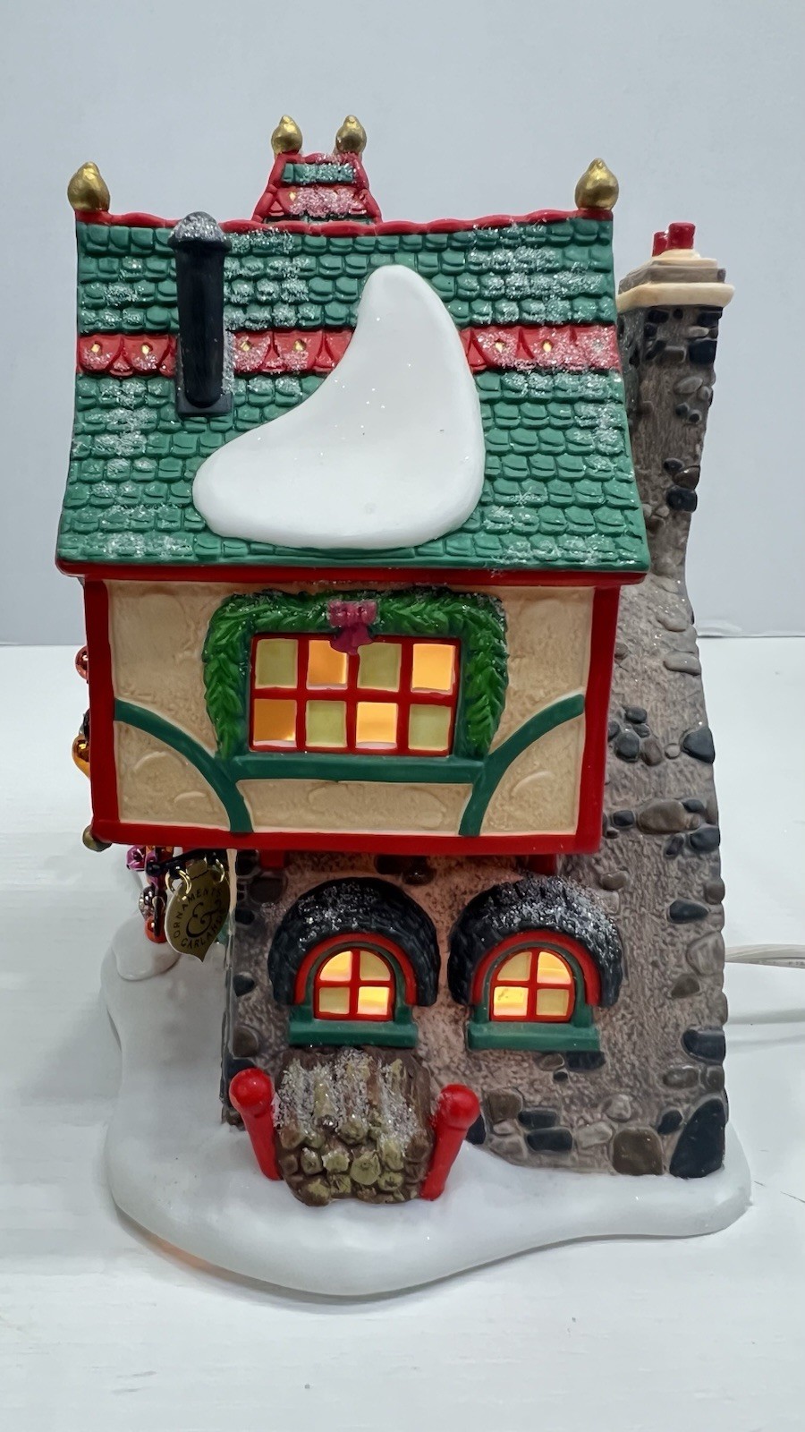 Dept 56 North Pole Series “Glass Ornament Works” 56396 Retired 1997 Excellent !