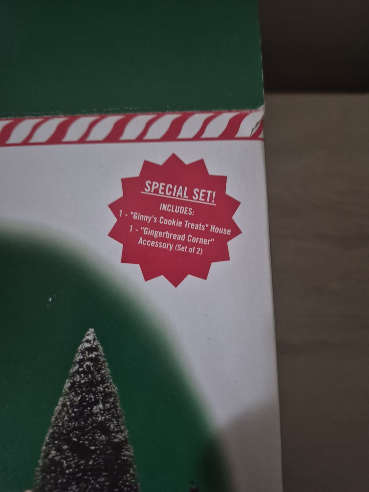 Dept 56 GINNY’S COOKIE TREATS Set #56732 North Pole Series VILLAGE-read