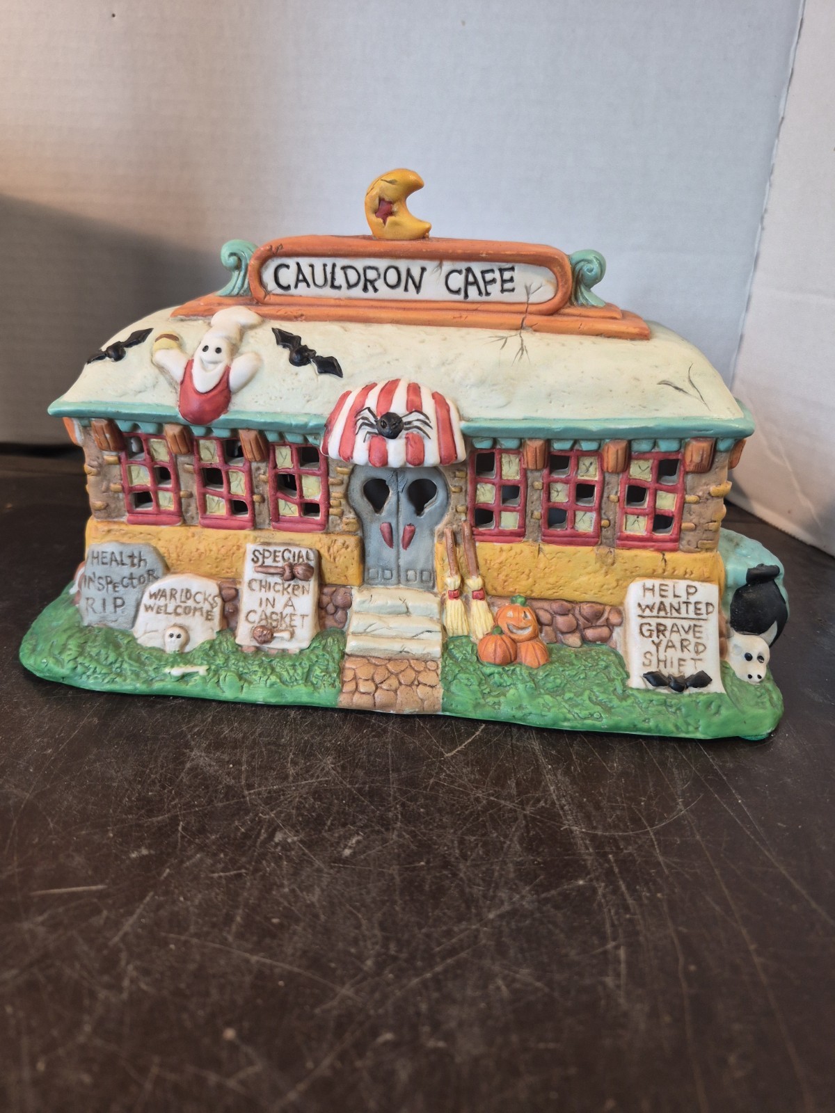 Midwest Of Cannon Falls Creepy Hollow Cauldron Cafe New In Box (Opened)