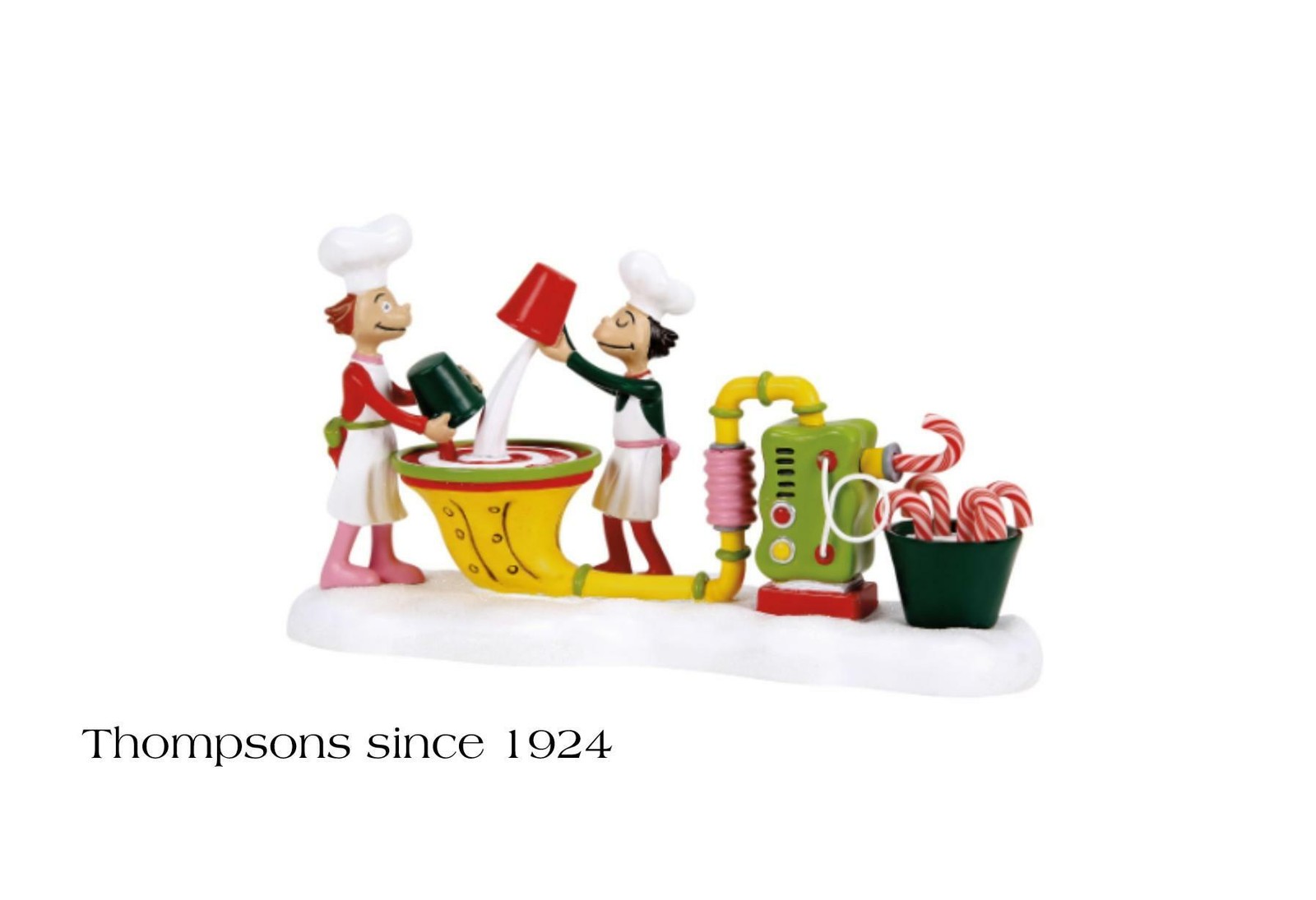 Department 56 Dr. Seuss Grinch Village Accessories Who-Ville Candy Crew 6018382
