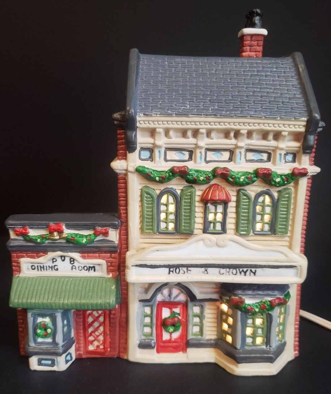 Heartland Valley Village Dickens Keepsakes Christmas Village Pub and Shop Store