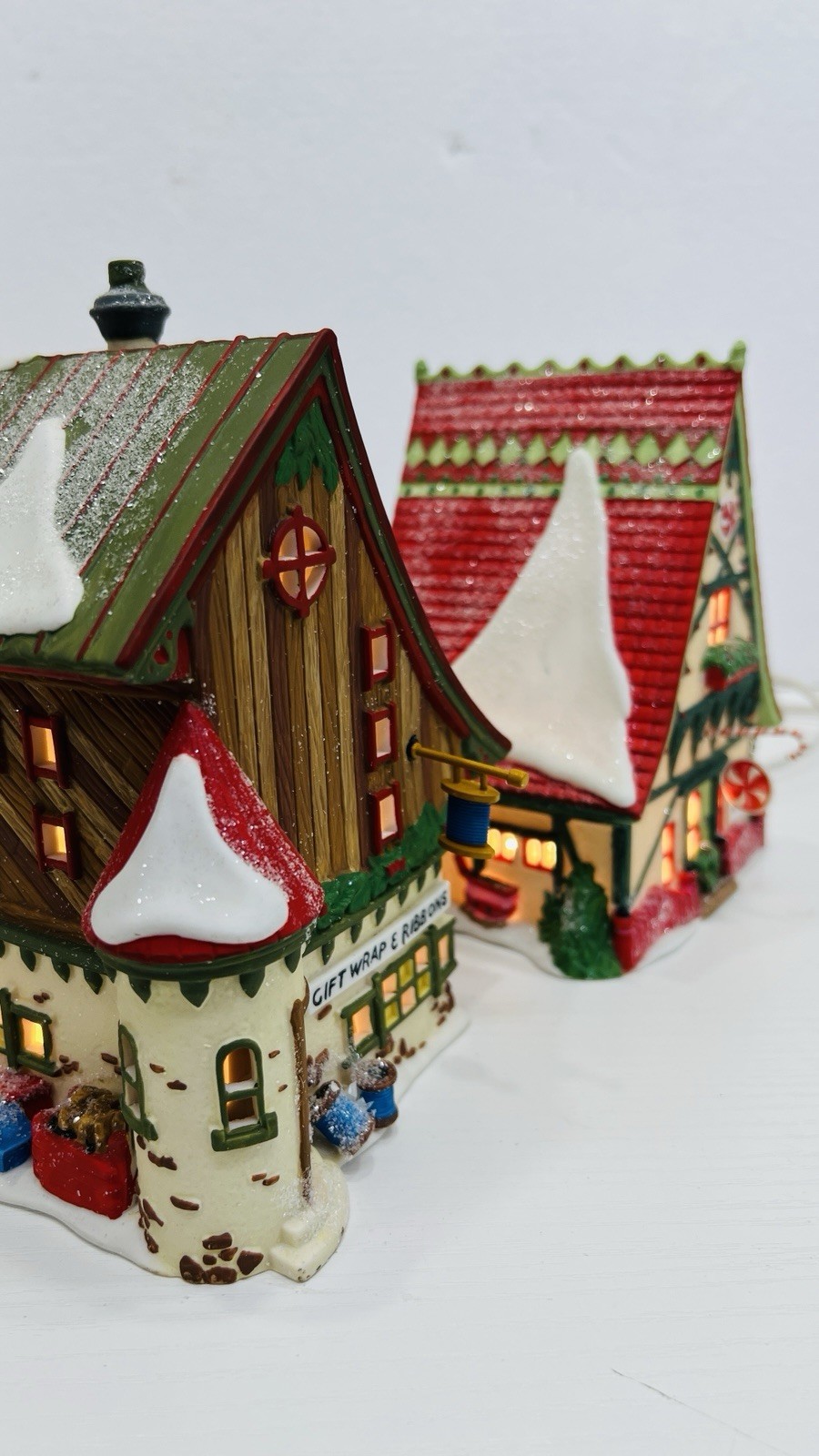 Dept 56 North Pole Series “Start A Tradition Set” Set Of 12 Pieces Excellent !