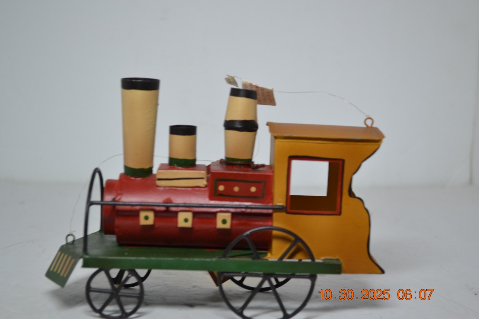 Dept 56 Hand Made Tin Train
