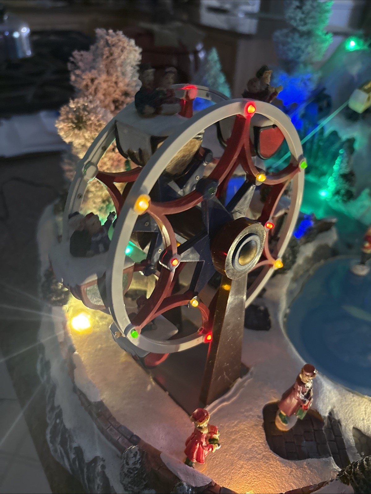 Animated musical village