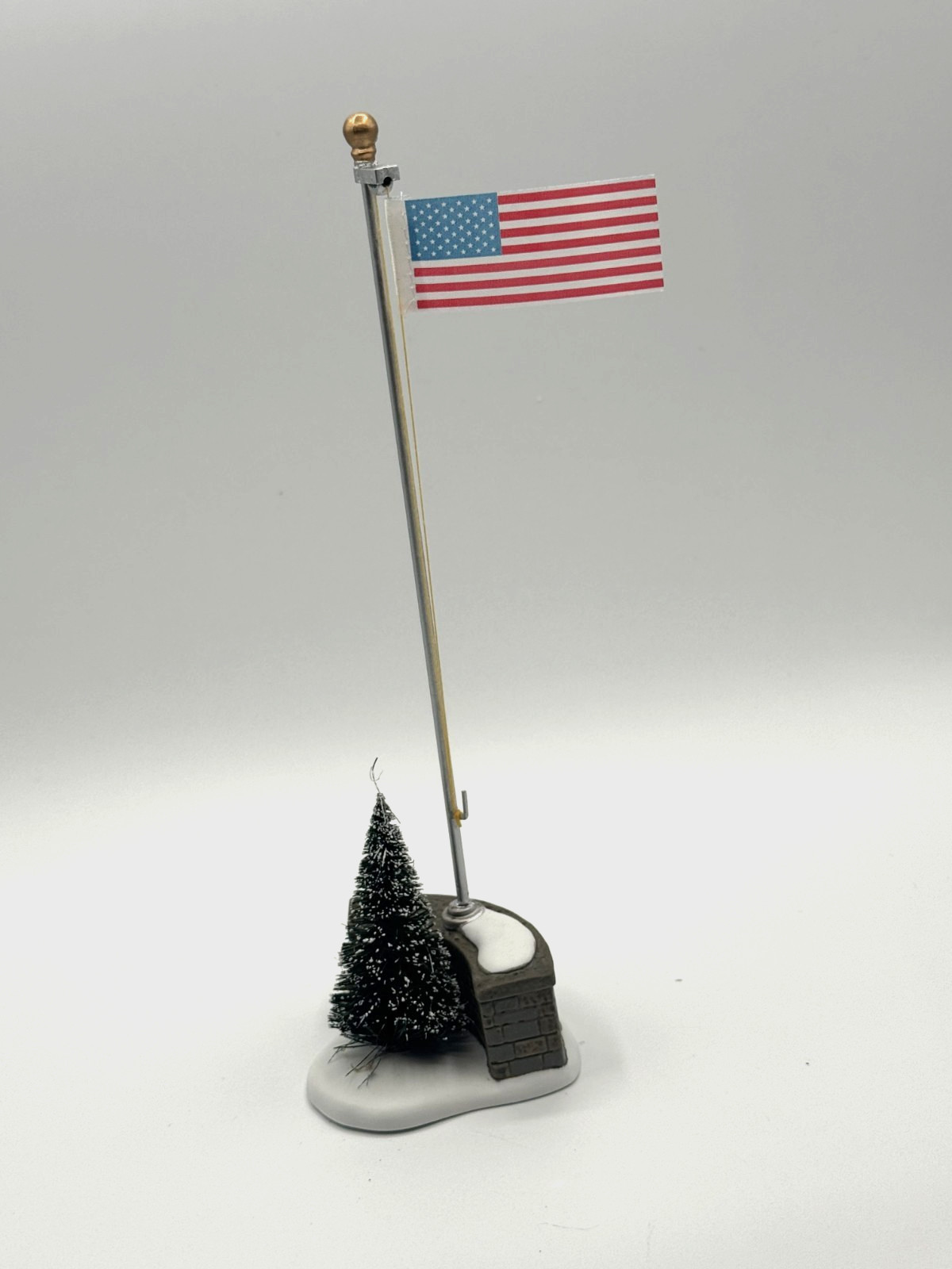 Department 56 Snow Village Stars and Stripes American Flag Accessory #4038808