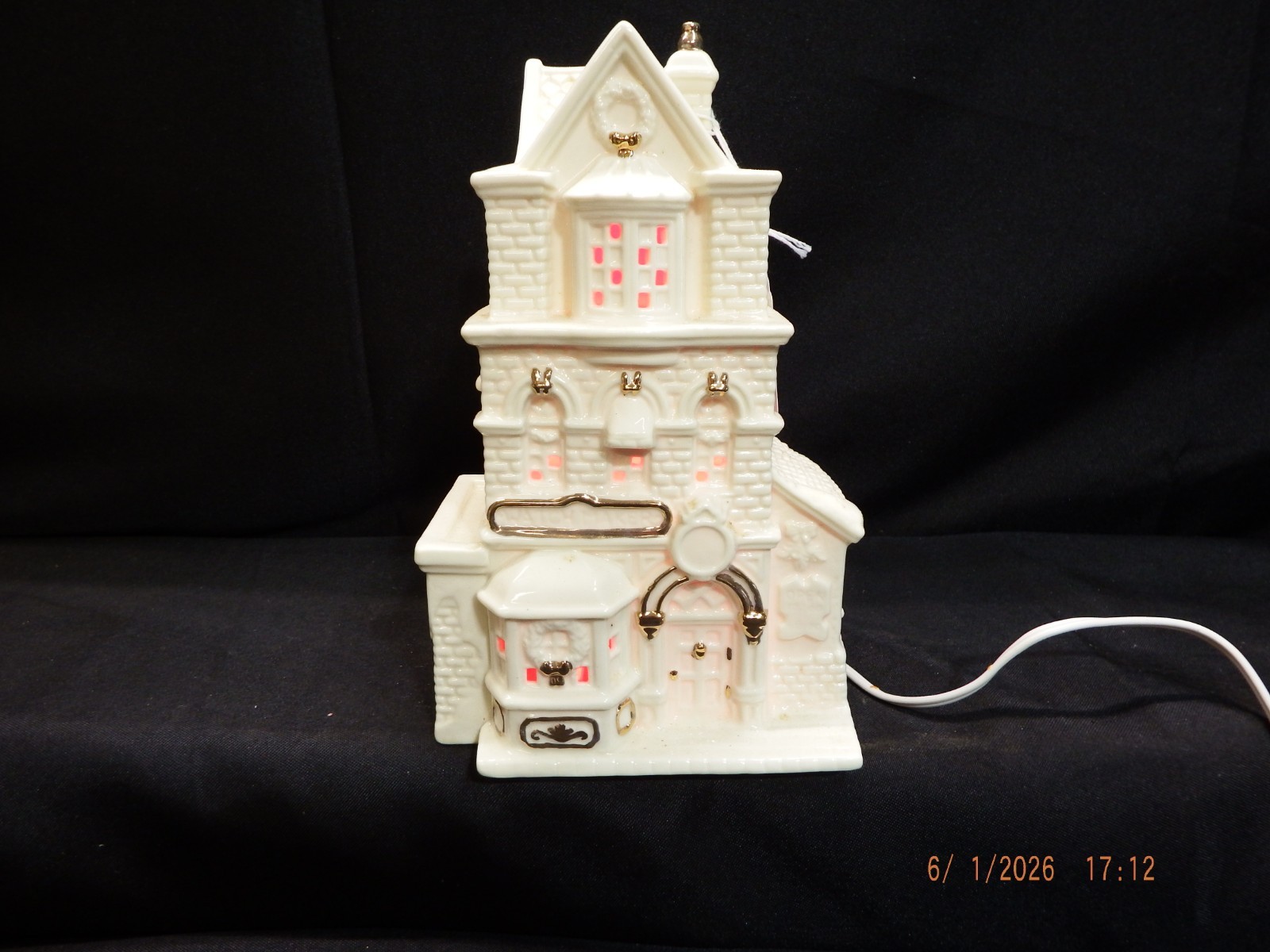 Timeless Inspirations Radiance Collection 9″ Christmas Village Church-C388