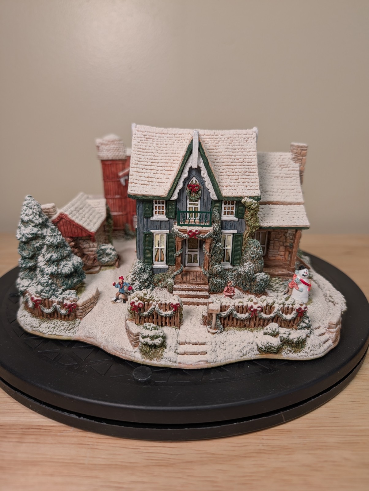 Lilliput Lane “Home For The Holidays” American Landmarks Ltd Ed #369/2596