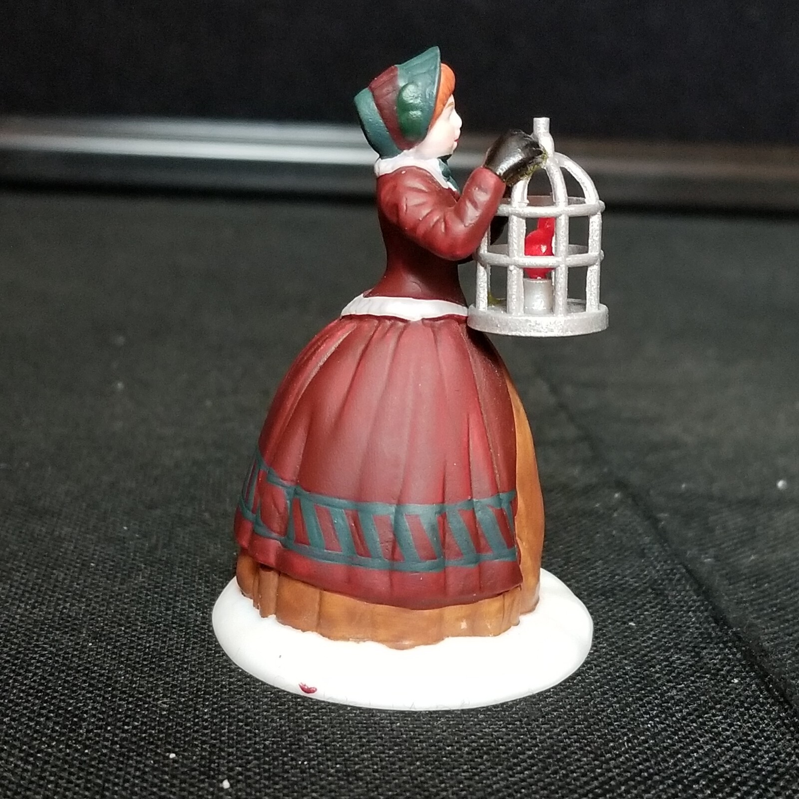 Vtg Dept 56 Heritage Village The Bird Seller Figure Set 5803-3