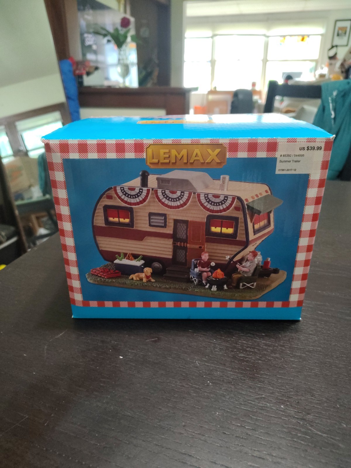 Lemax Summer Village Trailer Americana Retired With Box
