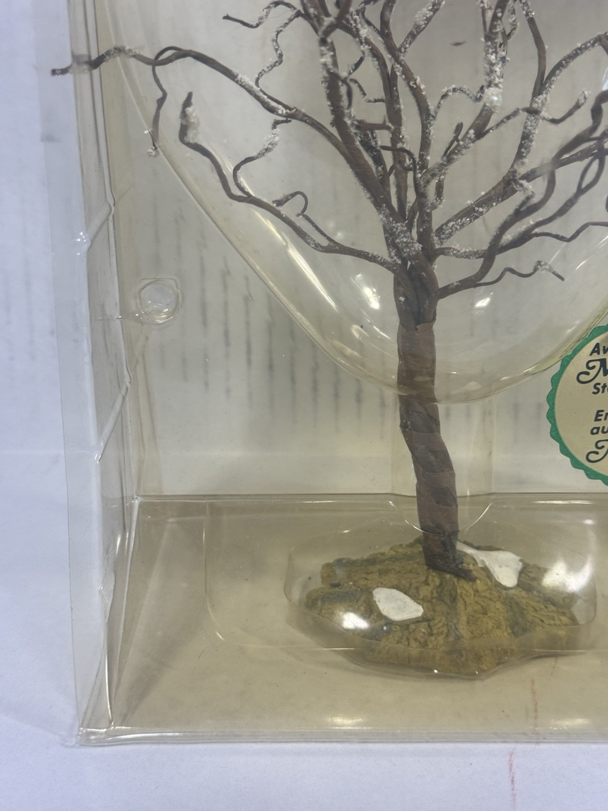 Lemax Iced Vine Maple Large Village Landscape Tree 2002 New Sealed 9”