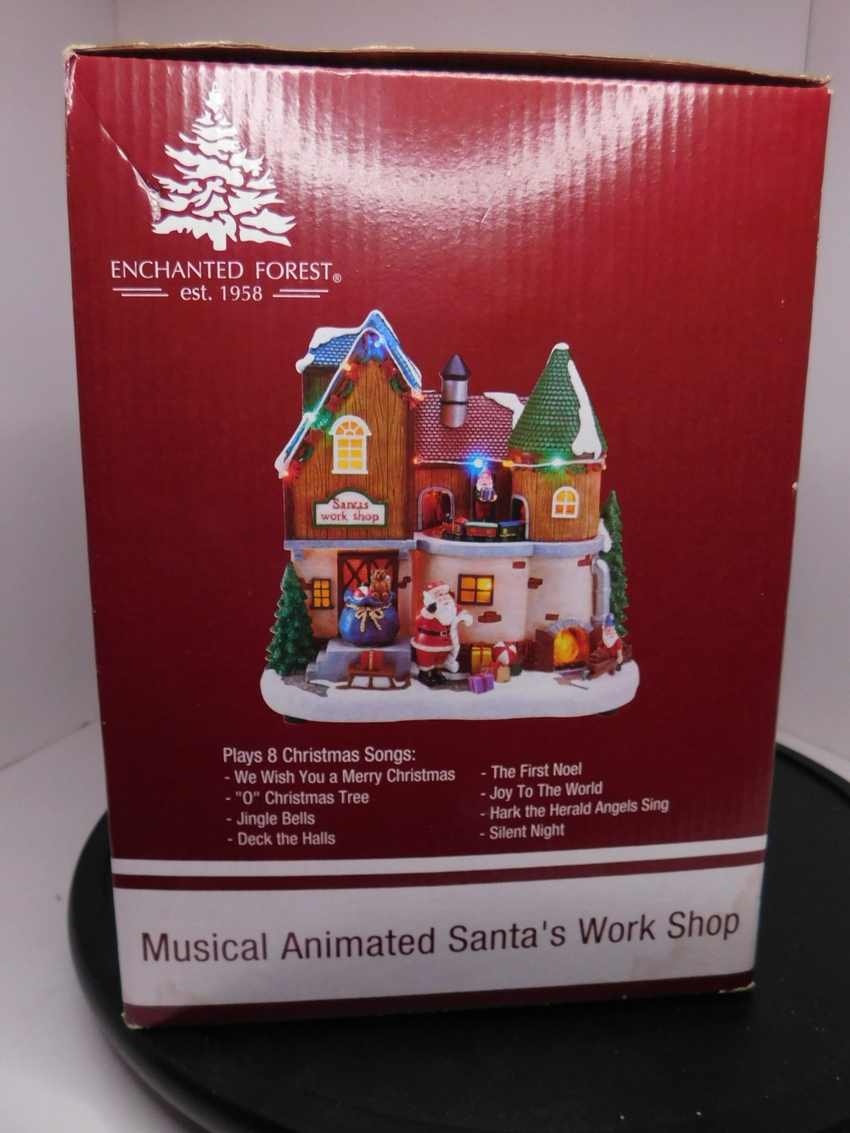 Enchanted Forest Musical Animated Workshop Christmas Holiday Display
