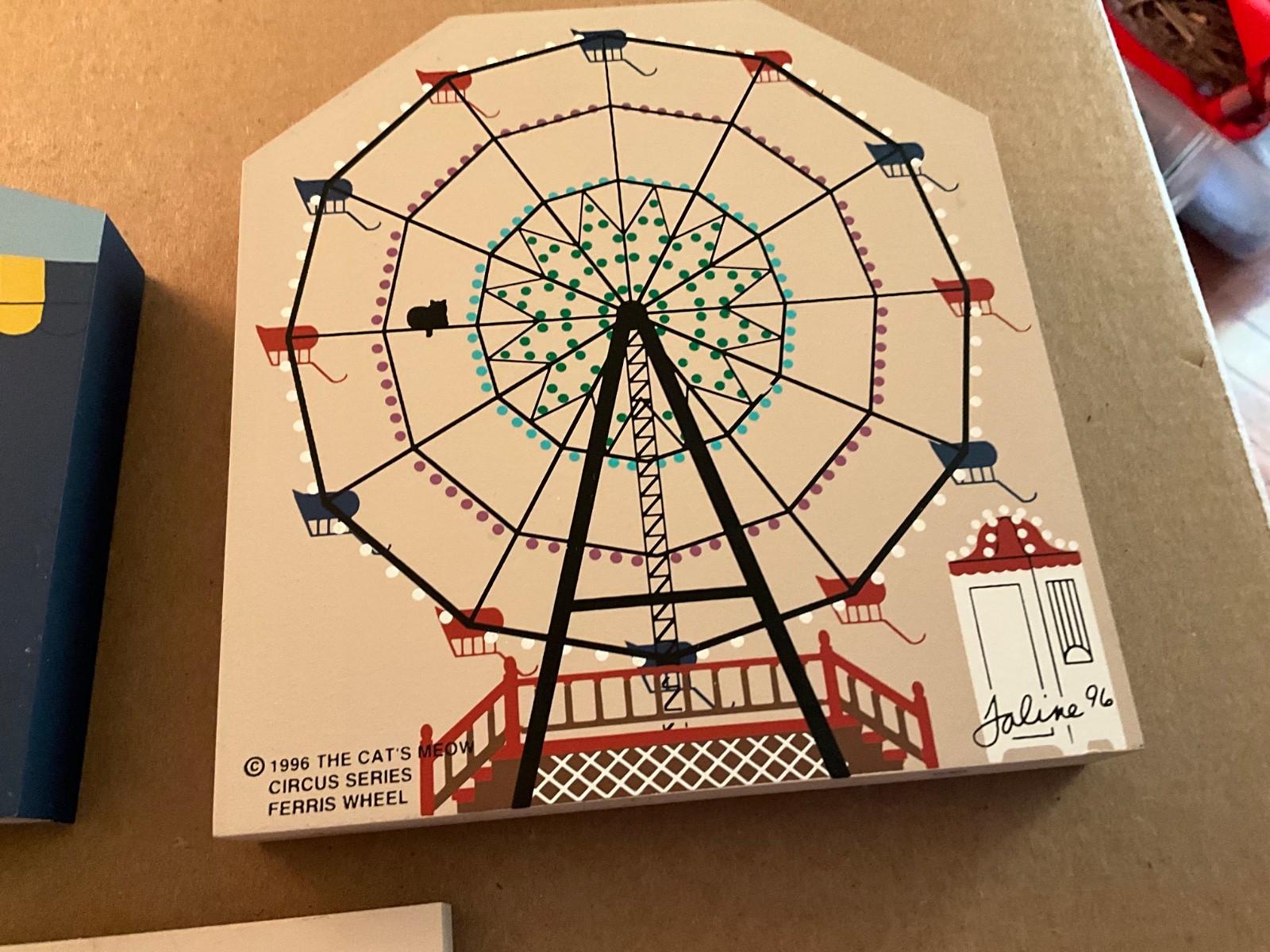 Cat’s Meow Circus Series Ferris Wheel, Clowns, Big Top, Sideshow and Lion – New
