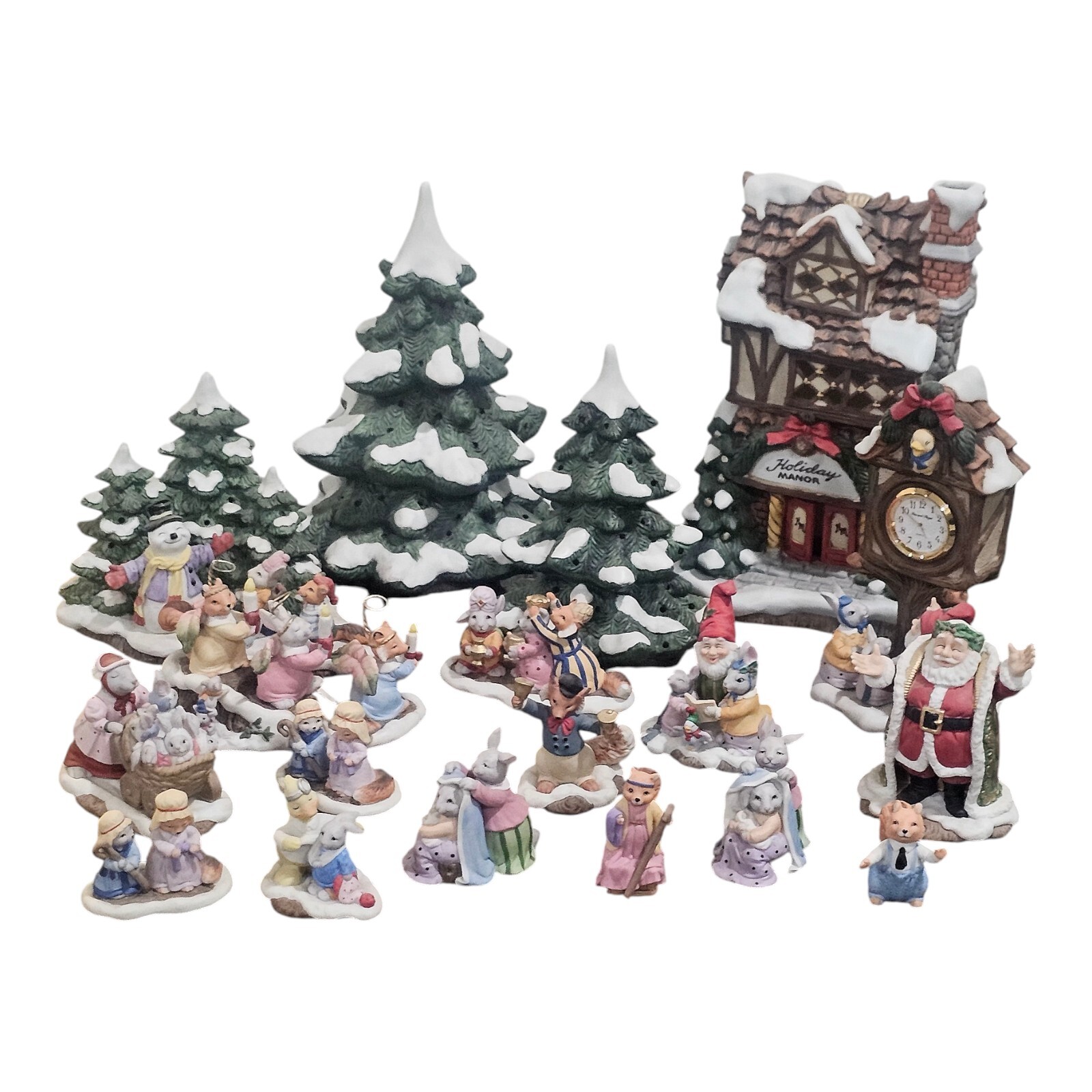 Fitz and Floyd Medium Christmas Characters $10 Each, New Unboxed.