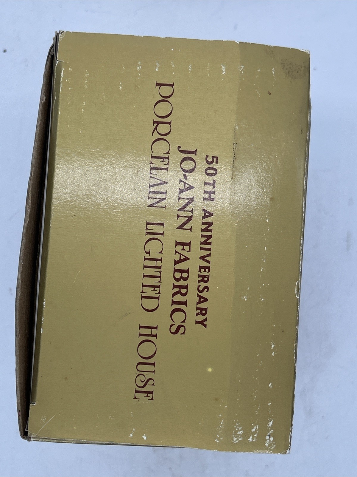 Jo-Ann Fabrics 50th Anniversary Lighted Porcelain HouseLimited Edition VTG 1993