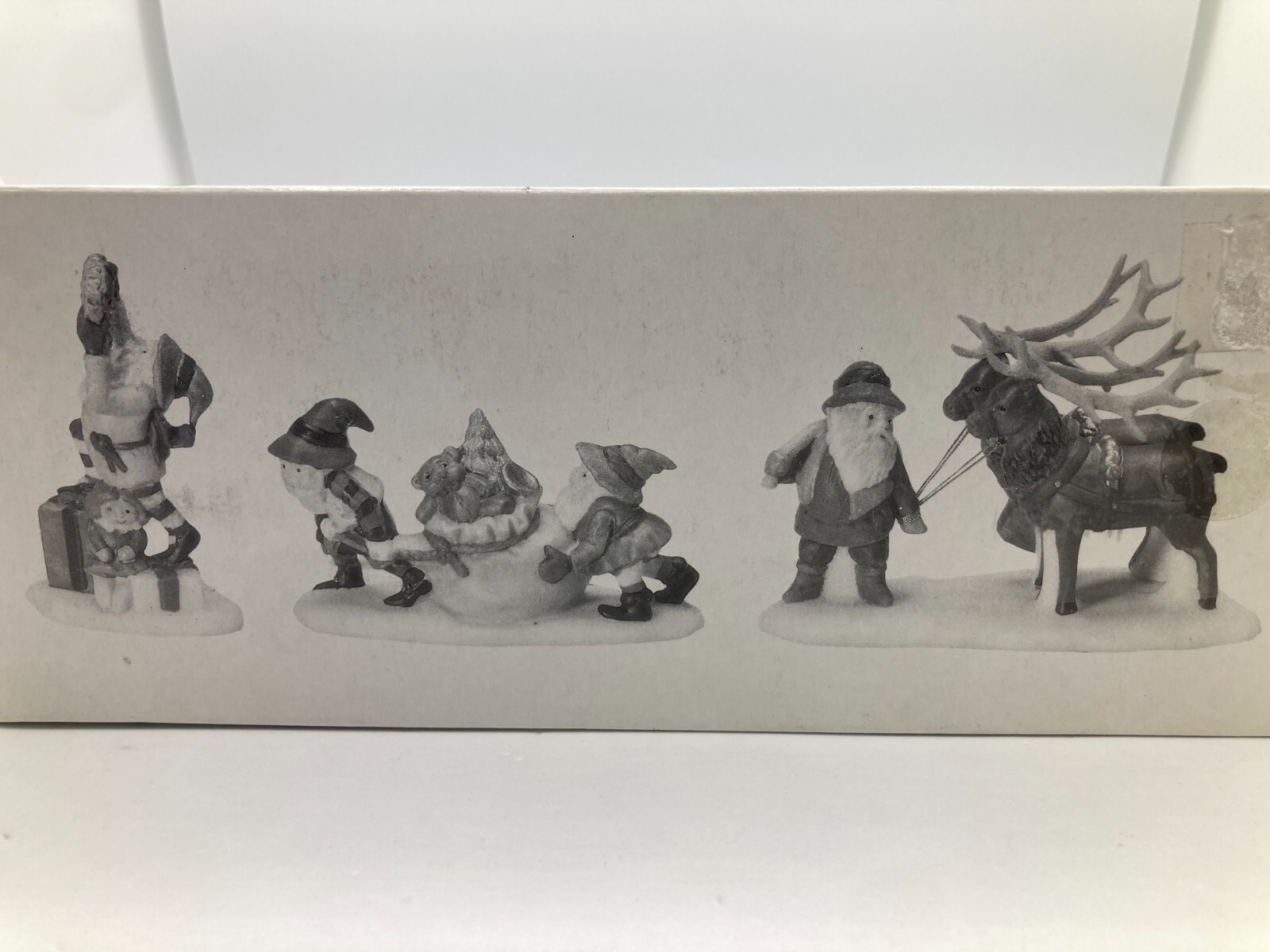 Dept 56 Heritage Village Accessory – “Santa’s Little Helpers” #56103 Retired