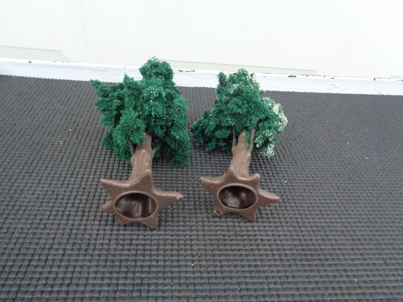 2 – Christmas Village Trees 5″