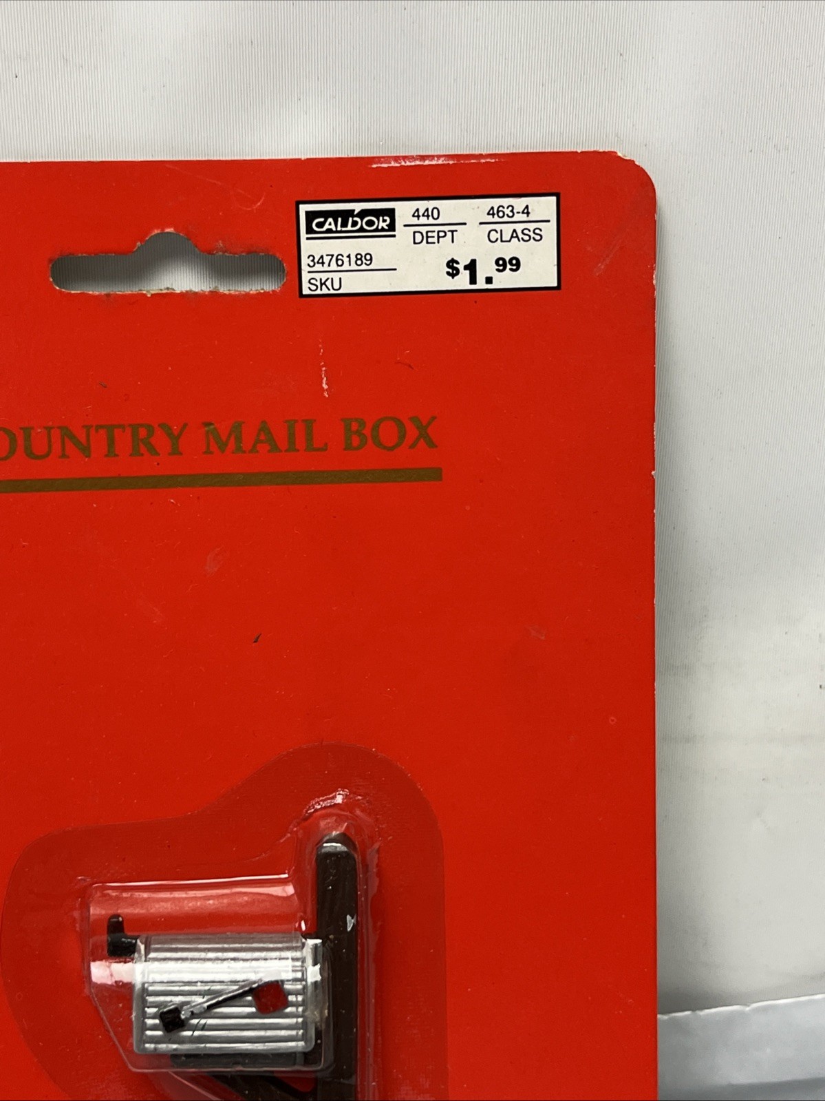 Share The Joy MAIL BOX Metal Miniature
