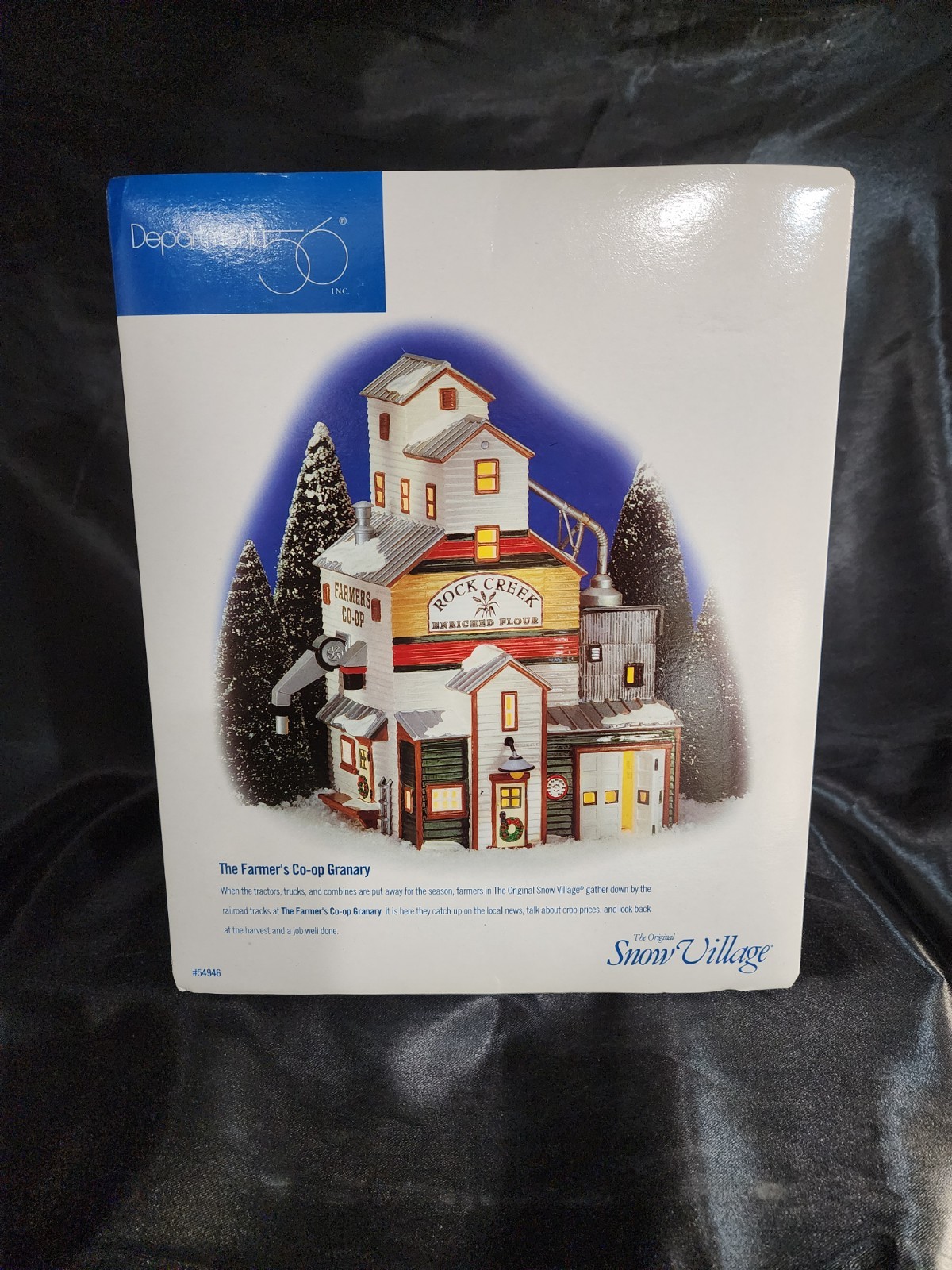 Dept. 56 Snow Village- The Farmer’s Co-op Granary #54946 BRAND NEW Item#431
