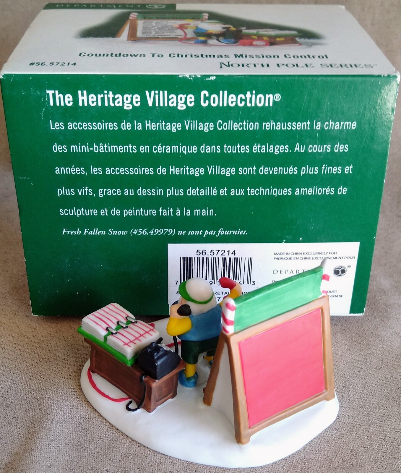 Countdown To Christmas Mission Control #57214 Dept56 North Pole -BUYER GUARANTEE
