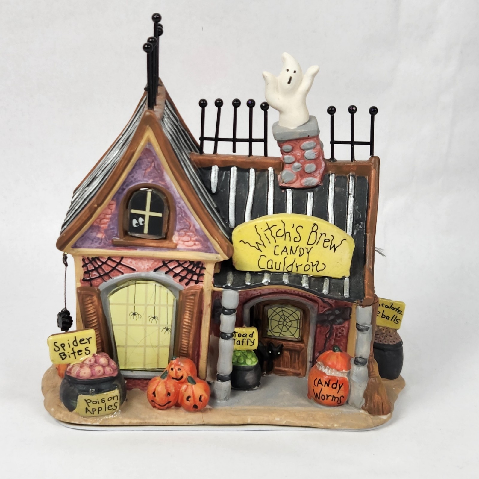Holiday Inspirations Witch’s Brew Candy Cauldron Susan Winget 2013 No Light