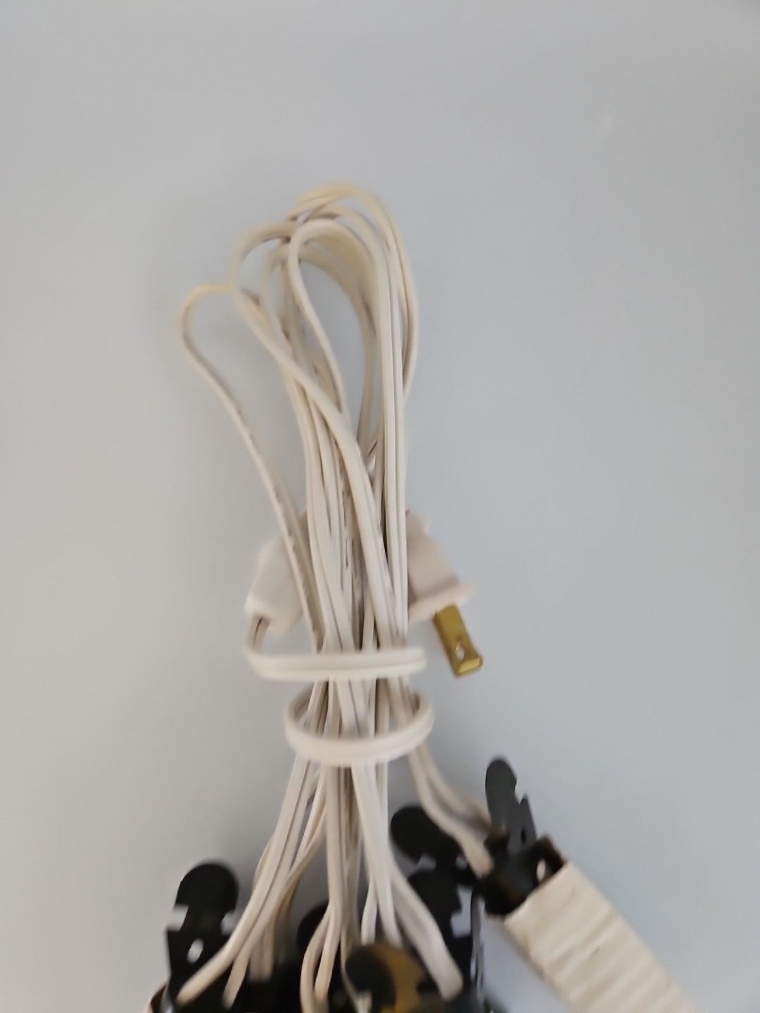 Dept 56 Village Accessories 6 Socket Light Set Christmas Cord Switch (D)