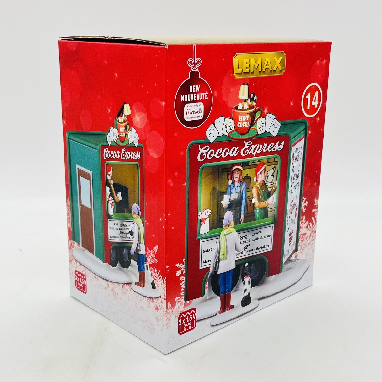 Cocoa Express Lemax 2pc Lighted Christmas Village Shop 2023 Michaels Exclusive